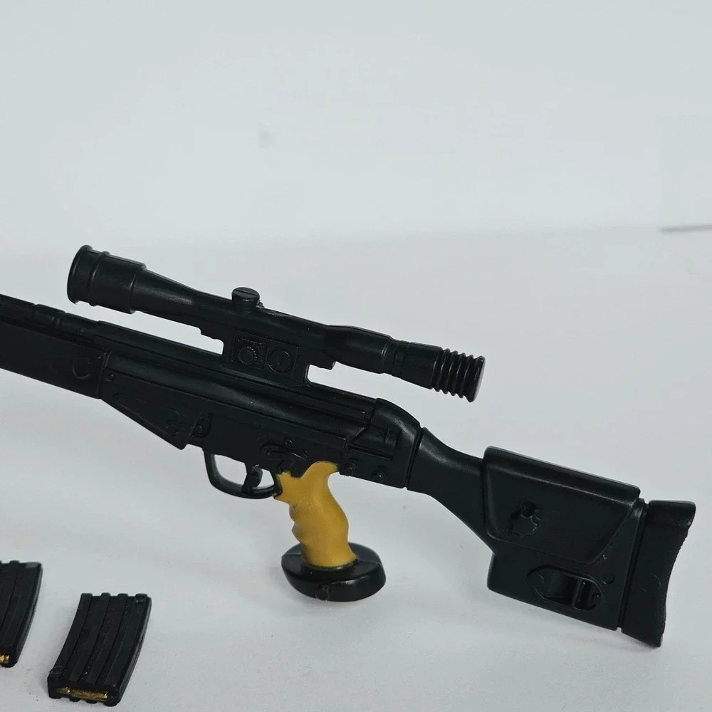 G.I. JOE Ultimate Soldier HK PSG1 Sniper Rifle w/ 2 Clips & Tripod w/Scope‎ 1346
